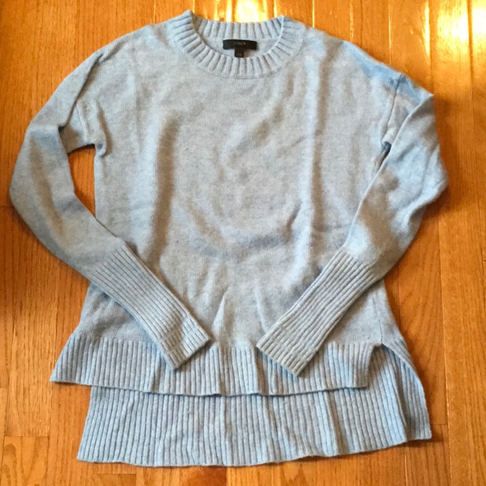 JCrew light blue sweater